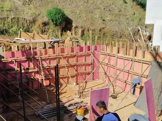 Vistoria em obra para acompanhar interfaces de projeto