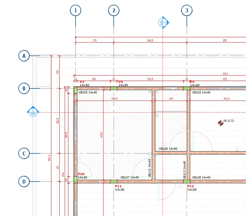 Projeto estrutural - pranchas