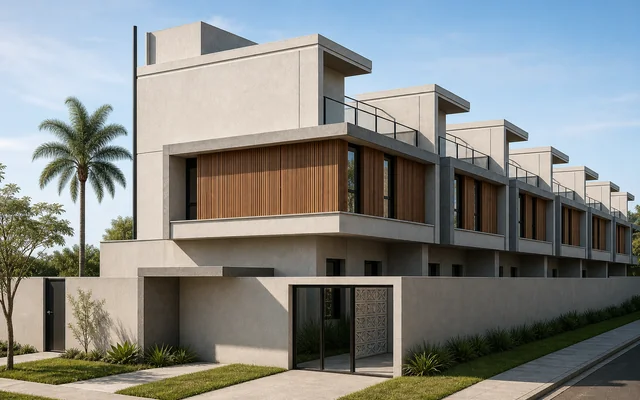 Conjunto de seis residências triplex II