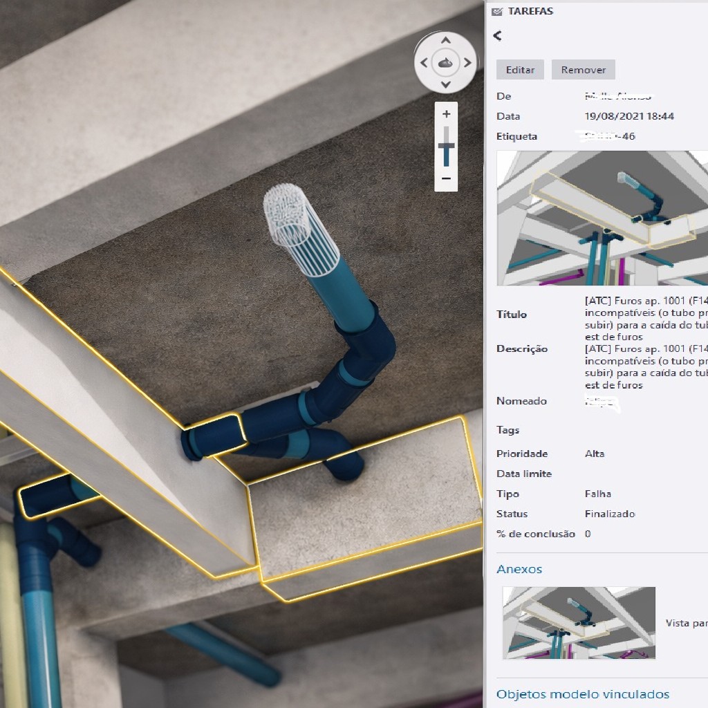 Compatibilização BIM - Detecção de colisões