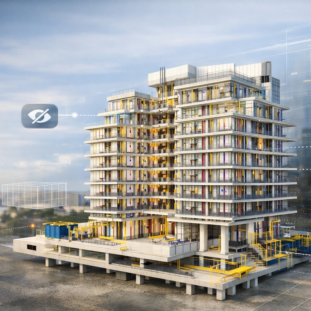 Coordenação BIM - Modelo de edifício